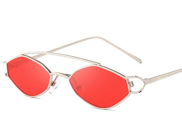 new small oval square polygon sunglasses women metal frame eyes double beam yellow red retro trumpet popular female sunglasses, White;black
new small oval square polygon sunglasses women metal frame eyes double beam yellow red retro trumpet popular female sunglasses, White;black