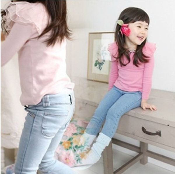 children's jeans the new fashion jeans children's wear panty depth of the girls 2-7 ages baby girl jeans jump suit, Blue
children's jeans the new fashion jeans children's wear panty depth of the girls 2-7 ages baby girl jeans jump suit, Blue