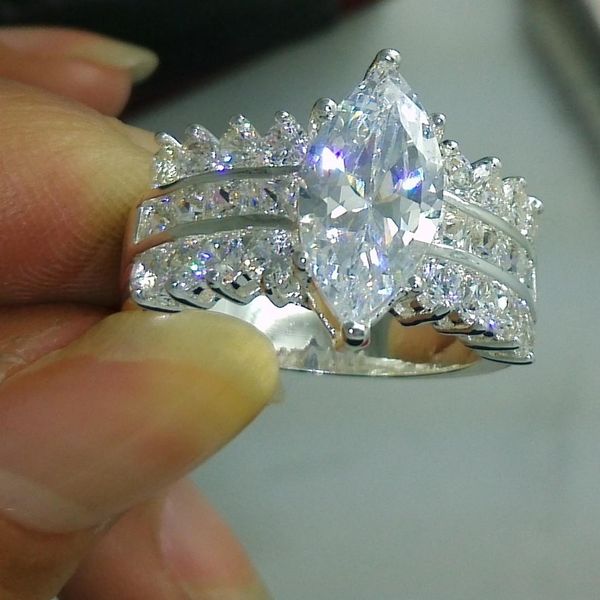 wholesale fahsion jewelry 925 sterling silver white z cz women wedding ring gift
wholesale fahsion jewelry 925 sterling silver white z cz women wedding ring gift