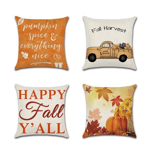 45*45cm pillowcase linen pillow cover happy fall thanksgiving day soft linen pillow case cushion cover home decor vt0127
45*45cm pillowcase linen pillow cover happy fall thanksgiving day soft linen pillow case cushion cover home decor vt0127