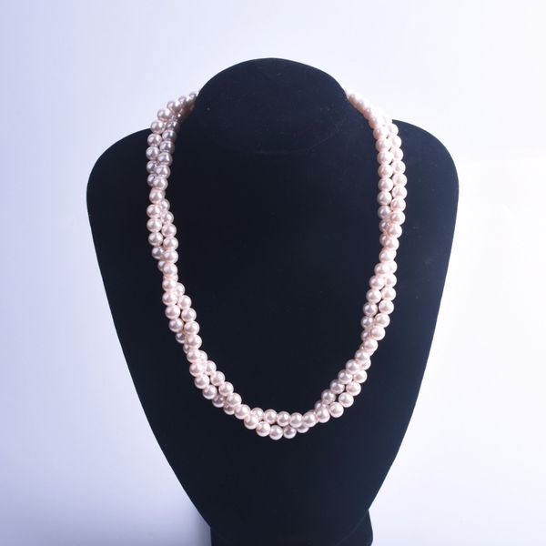 double pink 8mm pearl necklace,wedding jewelry ,bridesmaid jewelry ,pearnecklace, Golden;silver
double pink 8mm pearl necklace,wedding jewelry ,bridesmaid jewelry ,pearnecklace, Golden;silver