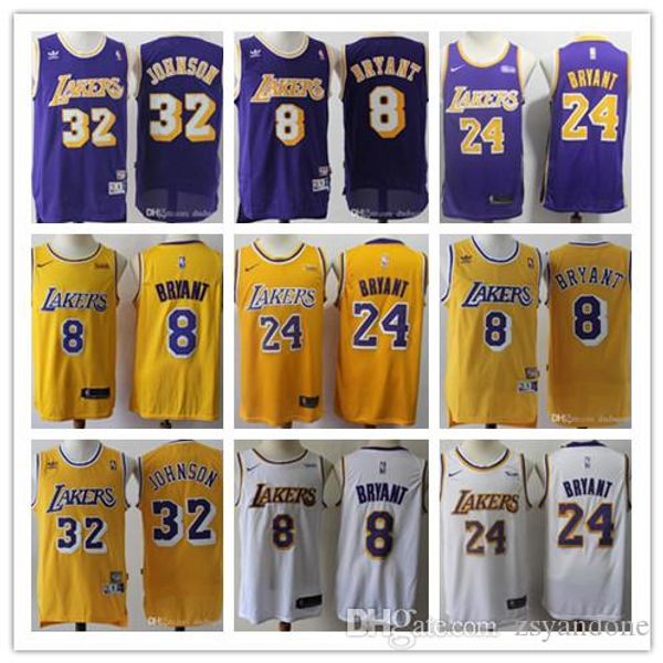 2019 los angeles lakers men nba kobe 24 bryant 8 men earvin 32 johnson basketball jersey shaquille #34 o neal, Black
2019 los angeles lakers men nba kobe 24 bryant 8 men earvin 32 johnson basketball jersey shaquille #34 o neal, Black