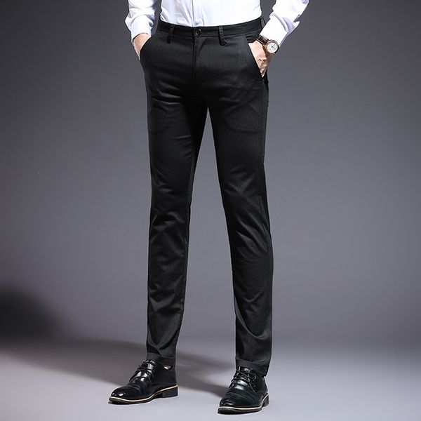 trousers men's suit pants new men's business casual pants cotton stretch pencil fashion trousers, White;black
trousers men's suit pants new men's business casual pants cotton stretch pencil fashion trousers, White;black