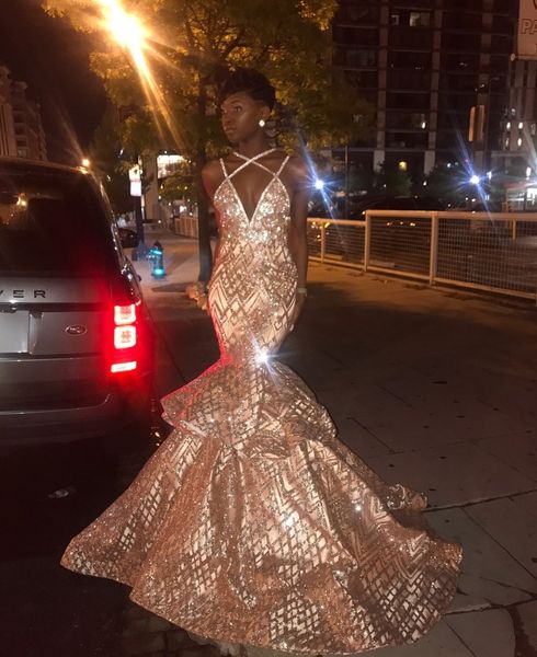 glitter sequin rose gold mermaid african prom dresses 2019 long black girls spaghetti straps tiered puffy backless evening dress
glitter sequin rose gold mermaid african prom dresses 2019 long black girls spaghetti straps tiered puffy backless evening dress