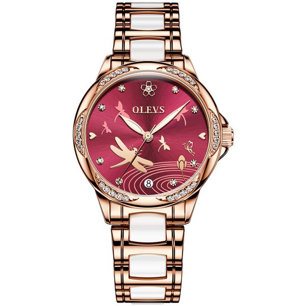 women luxury designer watches of ceramics steel straps dragonfly 30m waterproof mechanical for ladies watches 6610, Slivery;brown
women luxury designer watches of ceramics steel straps dragonfly 30m waterproof mechanical for ladies watches 6610, Slivery;brown