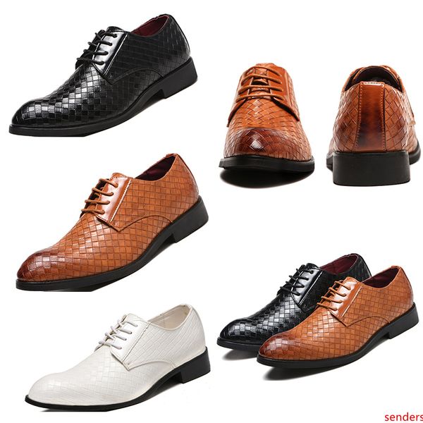 2020 popular shoes for men dress leather black one white brown light brown fashion running shoes size 40-45
2020 popular shoes for men dress leather black one white brown light brown fashion running shoes size 40-45