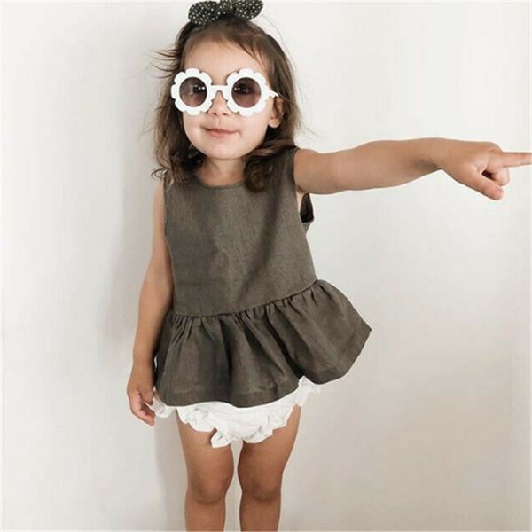 2pcs summer baby clothing baby kids girls outfits toddler shirt pants shorts clothes set, Pink;blue
2pcs summer baby clothing baby kids girls outfits toddler shirt pants shorts clothes set, Pink;blue