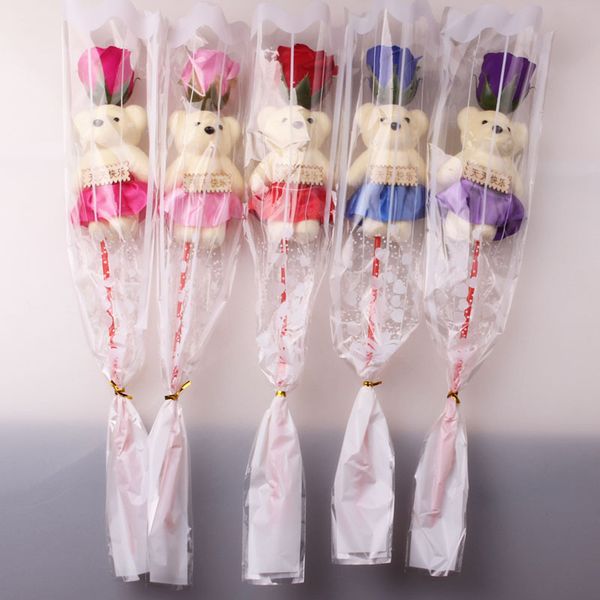 valentine's day present gift single bear carnation rose soap flowers bouquet ice cream drill bear simulation rose soap flower
valentine's day present gift single bear carnation rose soap flowers bouquet ice cream drill bear simulation rose soap flower