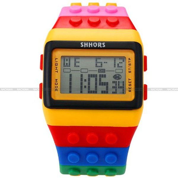 lintimes shhors lcd digital alarm lady men block constructor satch sport rubber watch led091, Slivery;brown
lintimes shhors lcd digital alarm lady men block constructor satch sport rubber watch led091, Slivery;brown