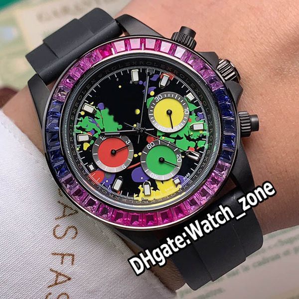 new pvd black steel case m116518ln m116515ln doodling dial automatic mens watch rainbow square diamond bezel rubber strap watches watch_zone, Slivery;brown 
new pvd black steel case m116518ln m116515ln doodling dial automatic mens watch rainbow square diamond bezel rubber strap watches watch_zone, Slivery;brown