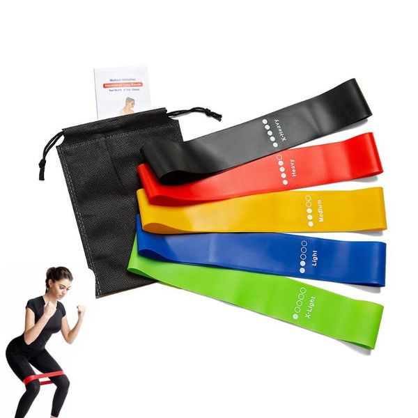 resistance bands 5pcs exercise set for gym fitness equipment pilates training workout elastic yoga rubber rope with bag
resistance bands 5pcs exercise set for gym fitness equipment pilates training workout elastic yoga rubber rope with bag