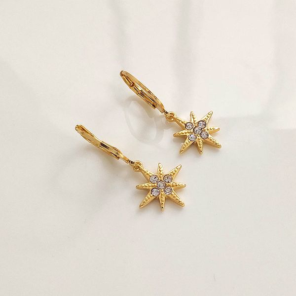 just feel new rose flower cross hoop earrings for women gold color fashion heart star triangle with crystal cartilage earrings, Golden;silver
just feel new rose flower cross hoop earrings for women gold color fashion heart star triangle with crystal cartilage earrings, Golden;silver