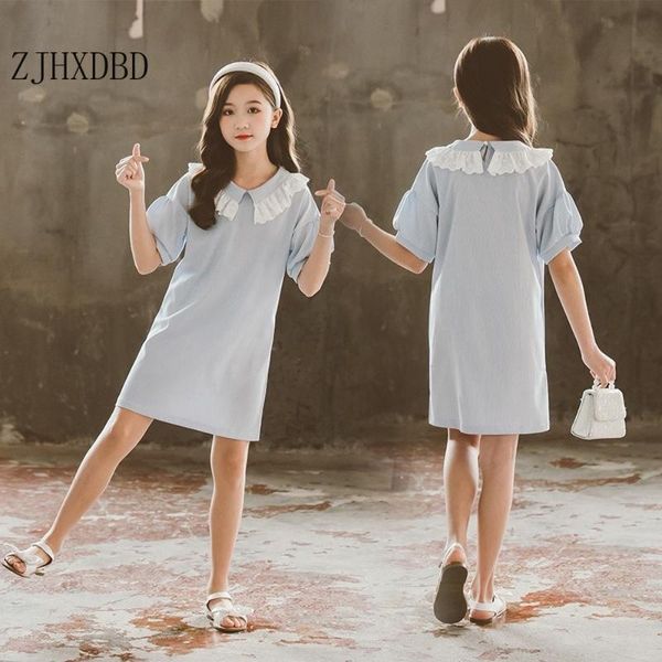 girls dress summer 2020 korean foreign blue solid turn-down collar causal style short sleeve big children clothing 4- 16 years, Red;yellow
girls dress summer 2020 korean foreign blue solid turn-down collar causal style short sleeve big children clothing 4- 16 years, Red;yellow