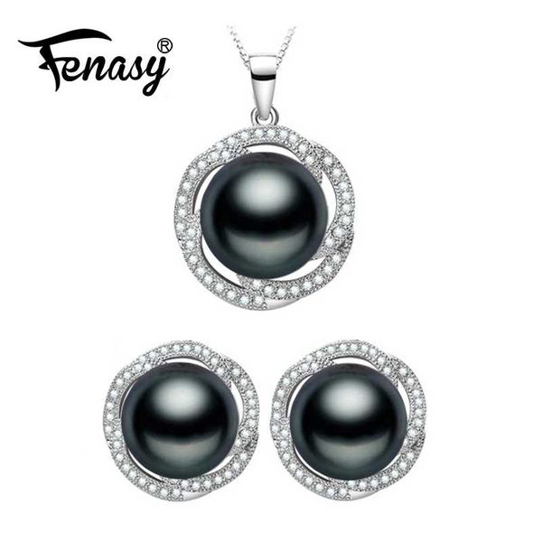 fenasy розы 925 серебряных комплектов ювелирных изделий 2018 года новая романтический цветок серьга женщина жемчуг кулон ожерелье для женщин, Black
fenasy розы 925 серебряных комплектов ювелирных изделий 2018 года новая романтический цветок серьга женщина жемчуг кулон ожерелье для женщин, Black