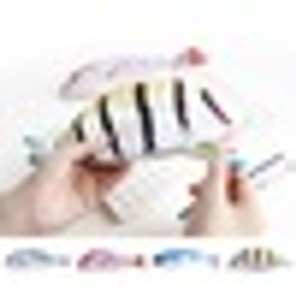 new funny fish pattern cosmetic make up bag pencil pen case zipper stationery special makeup bag wallet pouch student kids gift
new funny fish pattern cosmetic make up bag pencil pen case zipper stationery special makeup bag wallet pouch student kids gift