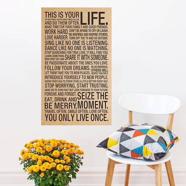 this life art плакат стикер стены это ваша жизнь вдохновляющие слова цитата шелковый плакат стены главная спальня декор стикер стены
this life art плакат стикер стены это ваша жизнь вдохновляющие слова цитата шелковый плакат стены главная спальня декор стикер стены