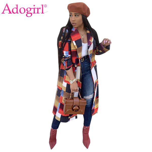 adogirl colorful plaid woolen coat turn down collar double breasted fashion casual wool jacket warm winter long outwear outfits, Tan;black
adogirl colorful plaid woolen coat turn down collar double breasted fashion casual wool jacket warm winter long outwear outfits, Tan;black
