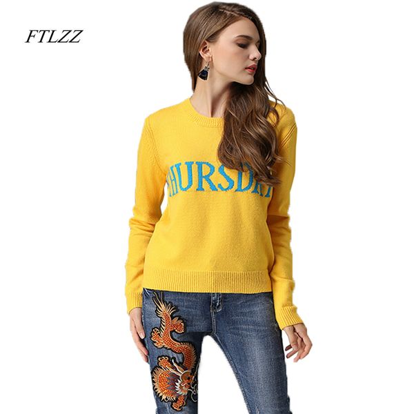 ftlzz women sweater monday to sunday embroidered letters 7 colors sweater pullovers spring autumn long sleeve knitted, White;black
ftlzz women sweater monday to sunday embroidered letters 7 colors sweater pullovers spring autumn long sleeve knitted, White;black
