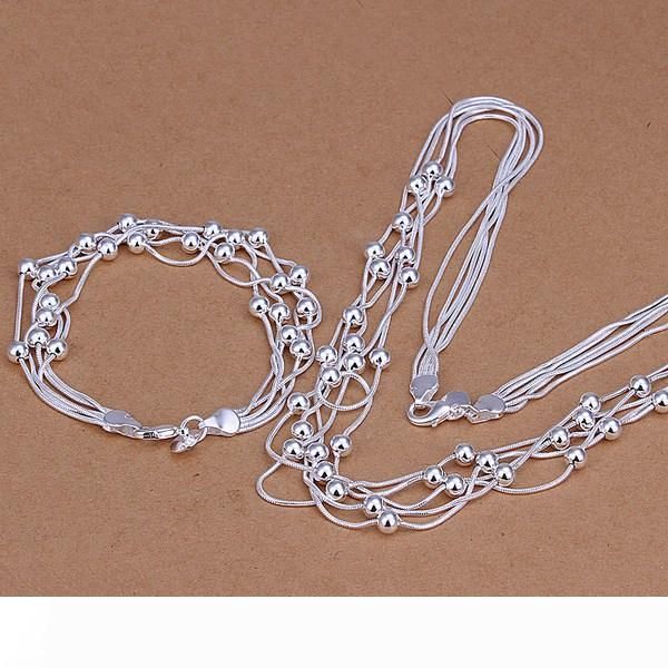 wedding five lines of light beads sterling silver plated jewelry sets for women ds063,popular 925 silver necklace bracelet jewelry set
wedding five lines of light beads sterling silver plated jewelry sets for women ds063,popular 925 silver necklace bracelet jewelry set