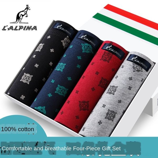 eyaef italian kangaroo 4-piece men's cotton boxer underwear cotton underwear comfortable breathable under pants and underpants briefs t, Black;white
eyaef italian kangaroo 4-piece men's cotton boxer underwear cotton underwear comfortable breathable under pants and underpants briefs t, Black;white