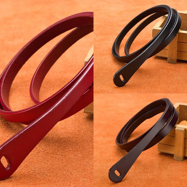 cowhide knotted thin belt female decorative versatile leather thin casual dress dress belt female, Black;brown
cowhide knotted thin belt female decorative versatile leather thin casual dress dress belt female, Black;brown