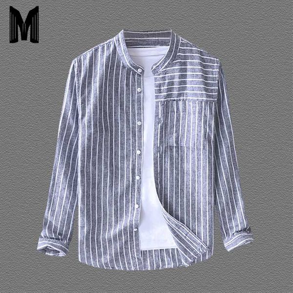 new shirts men 2020 55%linen 45%cotton striped long sleeve shirt breathable cool causal clothes y1659, White;black
new shirts men 2020 55%linen 45%cotton striped long sleeve shirt breathable cool causal clothes y1659, White;black