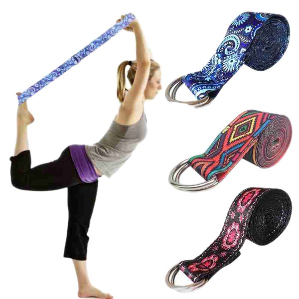 d-ring belts yoga strap fitness rope colored printed adjustable yoga belt stretch belt washable sport stretch straps new
d-ring belts yoga strap fitness rope colored printed adjustable yoga belt stretch belt washable sport stretch straps new