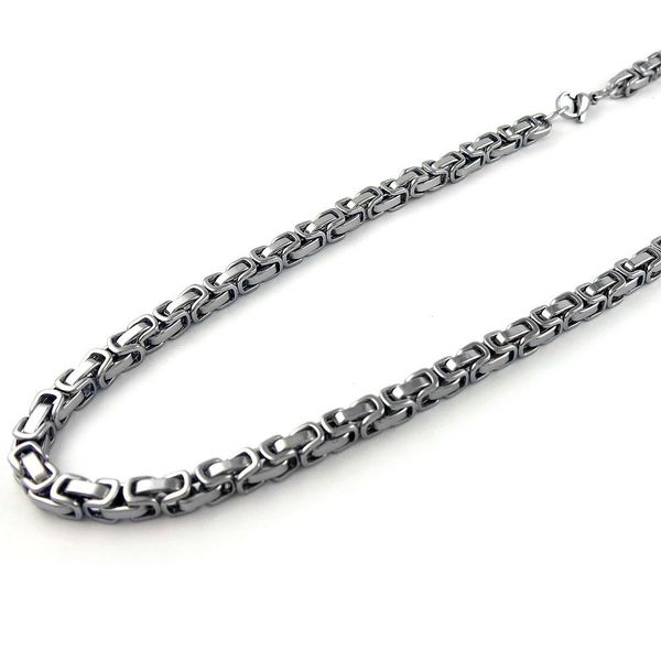 new arrival silver thick link chain fashion byzantine necklace stainless steel mens chains jewelry long necklace,4.5mm width
new arrival silver thick link chain fashion byzantine necklace stainless steel mens chains jewelry long necklace,4.5mm width