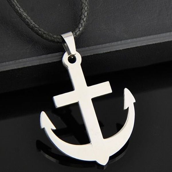 10pcs fashion sailor style anchor stainless steel pendant charms necklaces gift st01, Silver
10pcs fashion sailor style anchor stainless steel pendant charms necklaces gift st01, Silver