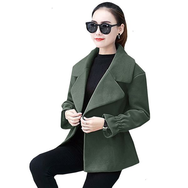 reindeer winter women large size short wool jas jas new slim trumpet mouwen revers women overcoat leisure women's park wz420, Black
reindeer winter women large size short wool jas jas new slim trumpet mouwen revers women overcoat leisure women's park wz420, Black