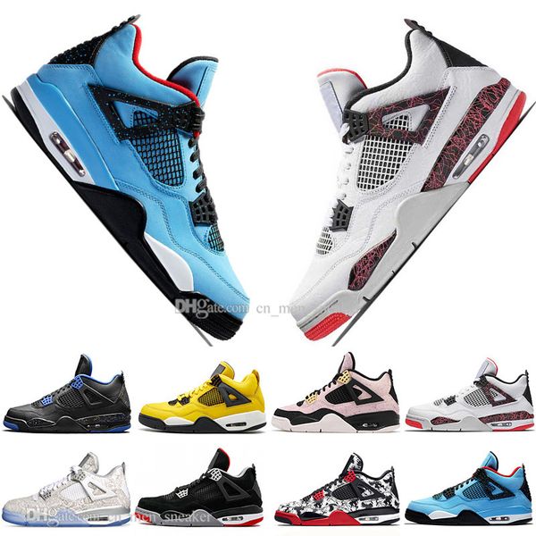 bred 4 4s what the cactus jack laser wings mens basketball shoes denim blue pale citron men sports designer sneakers 5.5-13, White;red
bred 4 4s what the cactus jack laser wings mens basketball shoes denim blue pale citron men sports designer sneakers 5.5-13, White;red