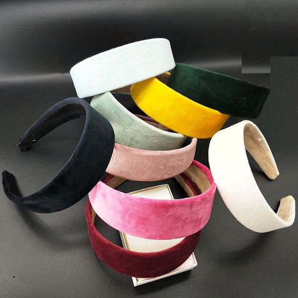 8pc /4cm width fashion women velvet wide diy hairband comfortable headband simple black random color, Golden;white
8pc /4cm width fashion women velvet wide diy hairband comfortable headband simple black random color, Golden;white