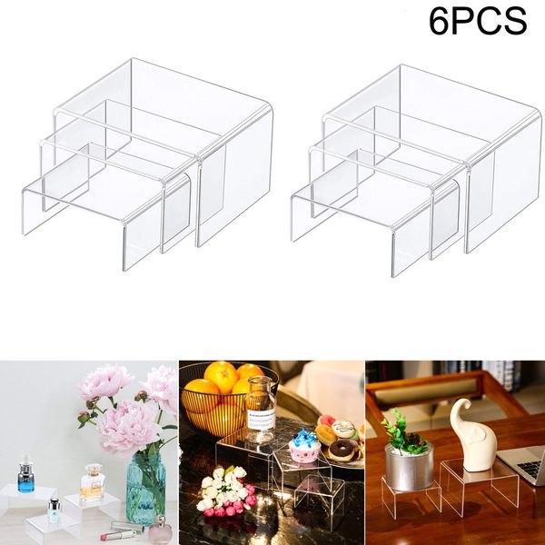 6pcs acrylic detachable ladder frame perfume jewelry display rack transparent ladder shelf store display tools #t2g
6pcs acrylic detachable ladder frame perfume jewelry display rack transparent ladder shelf store display tools #t2g