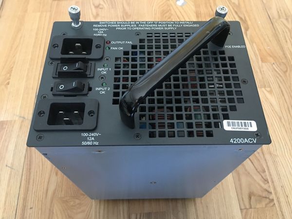 100% проверенная работа идеальный источник питания для pwr-c45-4200acv ws-c4507r-e
100% проверенная работа идеальный источник питания для pwr-c45-4200acv ws-c4507r-e