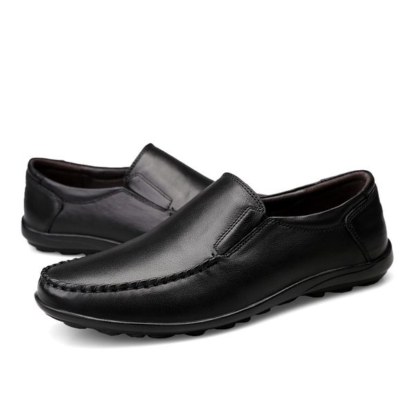 handmade genuine leather men casual peas shoes mens loafers moccasins winter slip on black formal business shoes %1028
handmade genuine leather men casual peas shoes mens loafers moccasins winter slip on black formal business shoes %1028