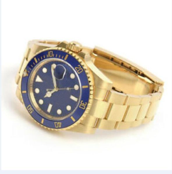 wholesale mens watches fashion automatic machinery casual modern mens watches yellow gold ceramic bezel blue dial 40mm watch, Slivery;brown 
wholesale mens watches fashion automatic machinery casual modern mens watches yellow gold ceramic bezel blue dial 40mm watch, Slivery;brown
