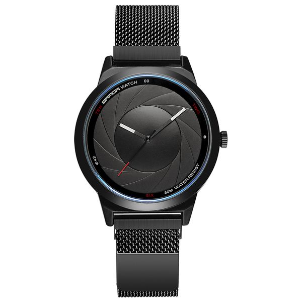 men's camera concept sports lover's watch women stainless steel casual clock waterproof pgrapher series couple watches vortex wris, Slivery;brown
men's camera concept sports lover's watch women stainless steel casual clock waterproof pgrapher series couple watches vortex wris, Slivery;brown