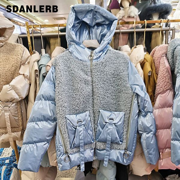 parka women 2019 new autumn winter down padded panel lambs wool short coat students fashion cotton-padded jacket manteau femme, Black
parka women 2019 new autumn winter down padded panel lambs wool short coat students fashion cotton-padded jacket manteau femme, Black
