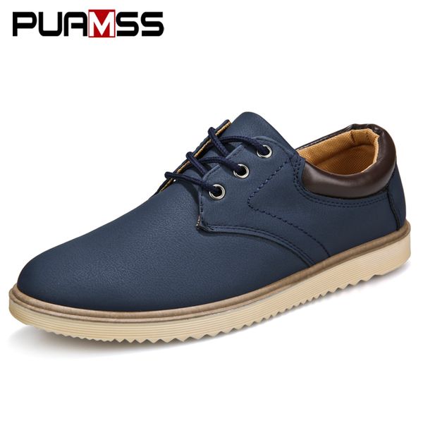 men shoes autumn winter casual leather flat shoes lace-up low male sneakers classic skateboarding, Black
men shoes autumn winter casual leather flat shoes lace-up low male sneakers classic skateboarding, Black