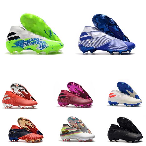 2020 new mens messi nemeziz 19+ laceless fg ace 19+x 19.1 slip-on soccer shoes football high ankle boots cleats size 39-45
2020 new mens messi nemeziz 19+ laceless fg ace 19+x 19.1 slip-on soccer shoes football high ankle boots cleats size 39-45