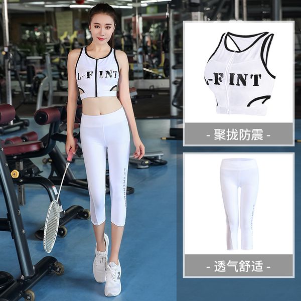 large size 4xl 2pcs women's run yoga clothing trainning exercise sets outdoor fitness sportswear quick dry, White;black
large size 4xl 2pcs women's run yoga clothing trainning exercise sets outdoor fitness sportswear quick dry, White;black