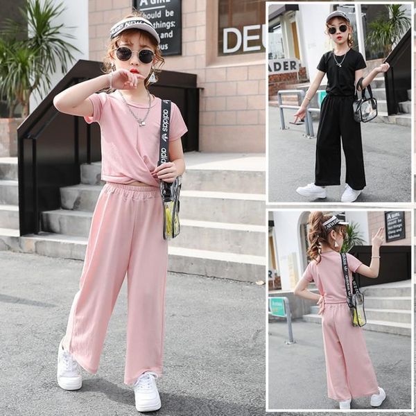 web 2020 hong'er kids girls summer suit western style fashionable zhong da tong girl short sleeve wide leg pants two-piece set, White
web 2020 hong'er kids girls summer suit western style fashionable zhong da tong girl short sleeve wide leg pants two-piece set, White