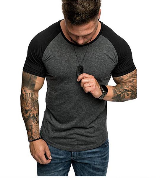 dhgate 2019 selling summer stitching short-sleeved round neck bottoming t-shirt for men m-3xl, White;black
dhgate 2019 selling summer stitching short-sleeved round neck bottoming t-shirt for men m-3xl, White;black