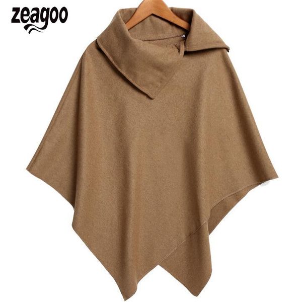 women's hoodies & sweatshirts women fashion cape asymmetric hem cloak pure color leisure wool blend outwear, Black
women's hoodies & sweatshirts women fashion cape asymmetric hem cloak pure color leisure wool blend outwear, Black