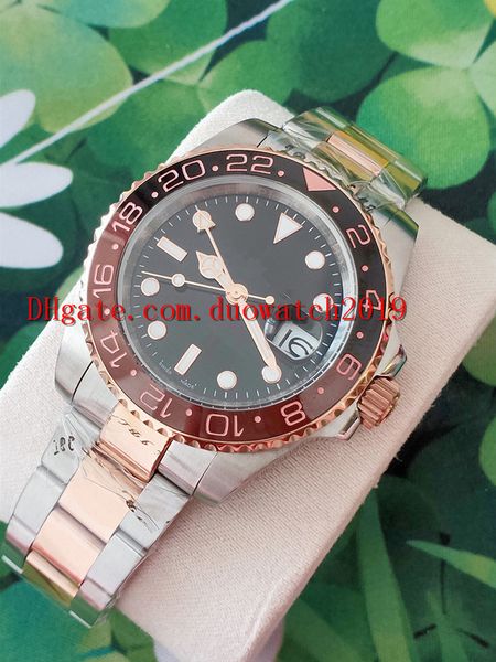 selling mens sports 40mm sale mens sports wrist watch ceramic rose gold bezel stainless steel 126711chnr automatic gmt movement, Slivery;brown
selling mens sports 40mm sale mens sports wrist watch ceramic rose gold bezel stainless steel 126711chnr automatic gmt movement, Slivery;brown