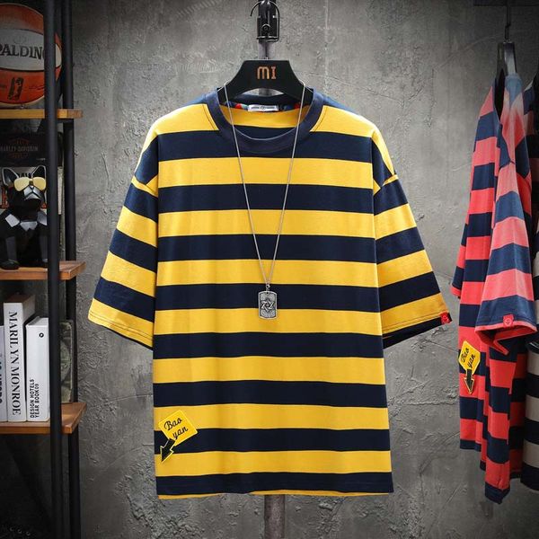 oversized hip-hop casual fashion t-shirt male cotton short sleeve stripe fitness tee men blue summer streetwear harajuku t shirt, White;black
oversized hip-hop casual fashion t-shirt male cotton short sleeve stripe fitness tee men blue summer streetwear harajuku t shirt, White;black