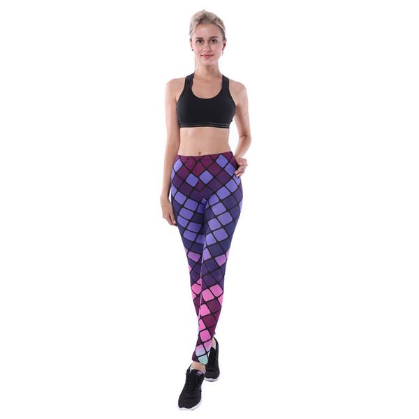 diamond printed yoga pants sports pants fitness nine points flat leggings women, Black;blue
diamond printed yoga pants sports pants fitness nine points flat leggings women, Black;blue