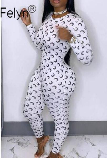 felyn 2020 new design jumpsuits print o-neck long sleeve stretchy bodycon rompers, Black;white
felyn 2020 new design jumpsuits print o-neck long sleeve stretchy bodycon rompers, Black;white