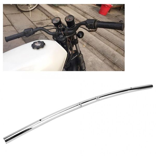 universal 22mm motorcycle handlebar aluminum alloy retro motorcycle modified handlebar silver parts
universal 22mm motorcycle handlebar aluminum alloy retro motorcycle modified handlebar silver parts