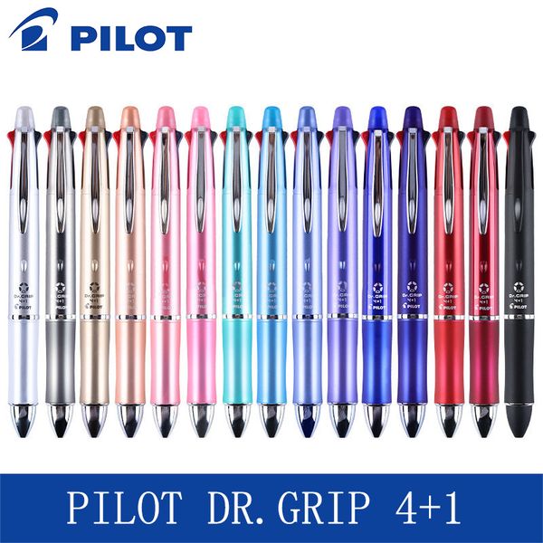 1pcs pilot dr.grip 4+1 multi-function pen ballpoint pen 0.5/0.7 + mechanical pencil 0.5 bkhdf-1sr replaceable refill bvrf-8ef/f, Black;red
1pcs pilot dr.grip 4+1 multi-function pen ballpoint pen 0.5/0.7 + mechanical pencil 0.5 bkhdf-1sr replaceable refill bvrf-8ef/f, Black;red